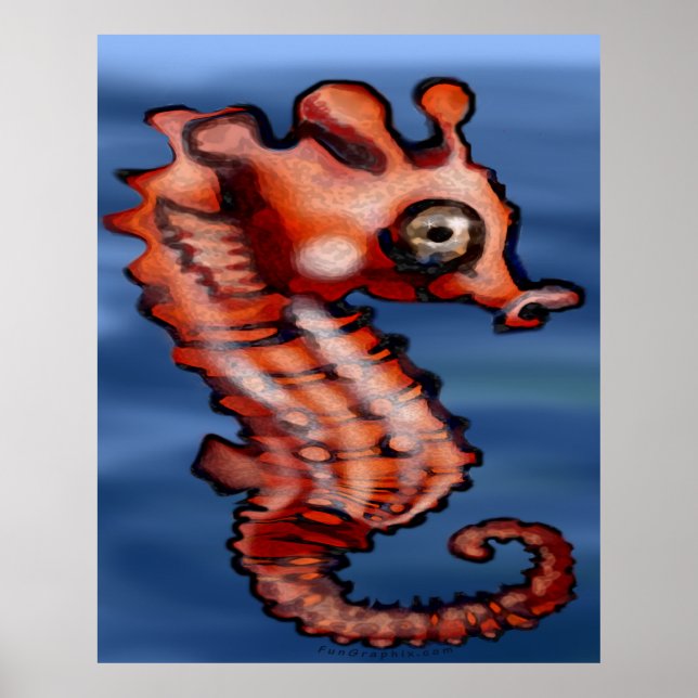 Affiche Baby Seahorse (Devant)