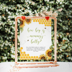 Affiche Baby Shower Abeille Bébé: Quelle Est la Taille du 