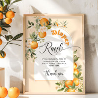 Baby shower de cuite de tomate de couche d'agrumes