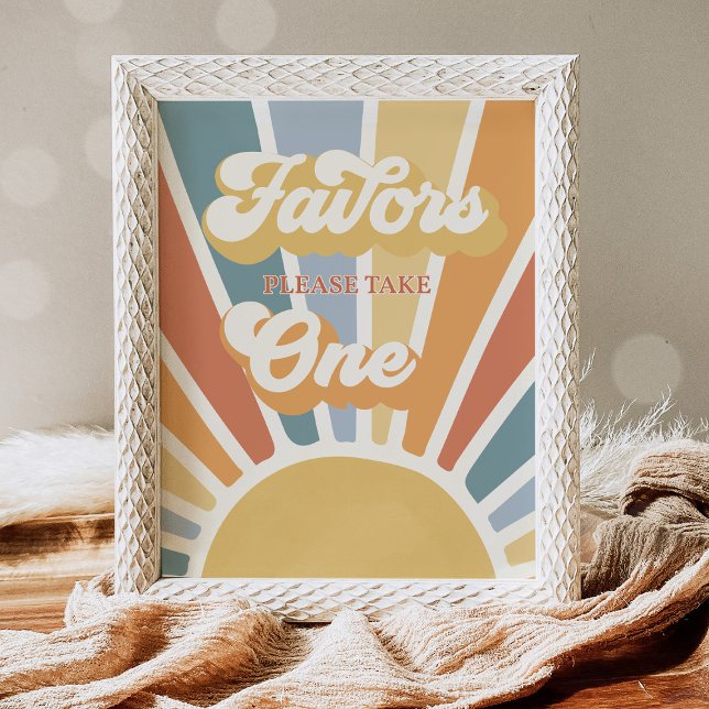 Affiche Baby shower De Soleil Ici Le Fils Favore (Créateur téléchargé)