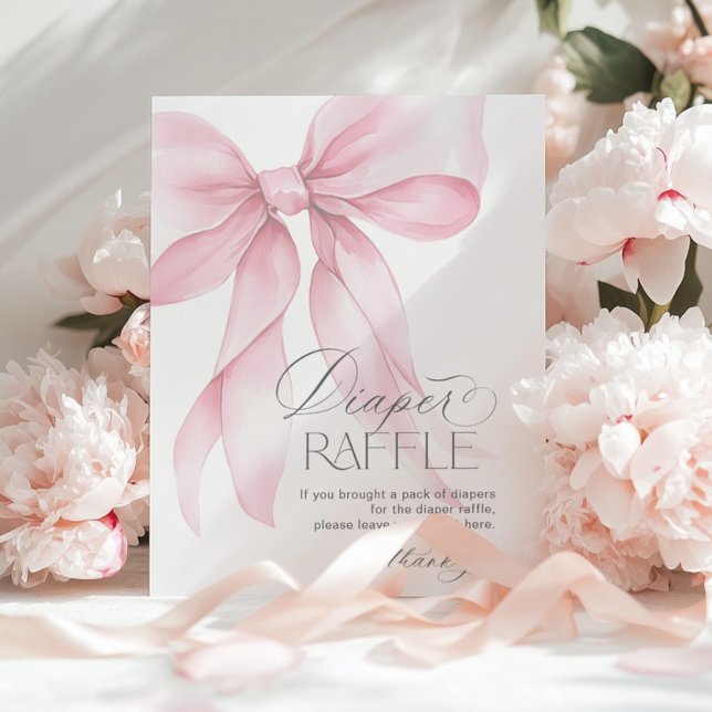 Affiche Baby shower minimaliste de chaudière rose (Créateur téléchargé)