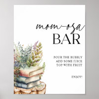 Baby shower Momosa Bar Storybook