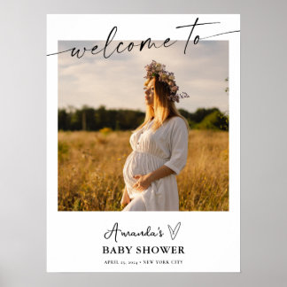 Affiche Baby shower Party, Baby shower photo