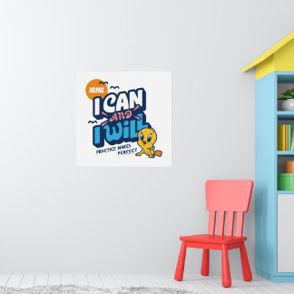 Affiche Baby TWEETY™ - Je Peux Et Je Vais