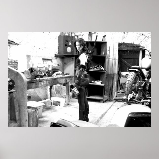 Affiche Bac à vélos (Devant)