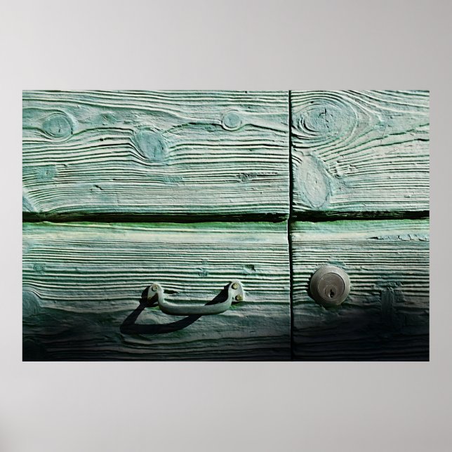 Affiche Bac Brown en bois (Devant)