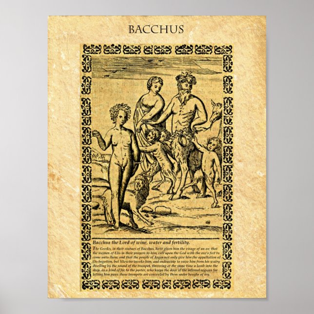 AFFICHE BACCHUS (Devant)