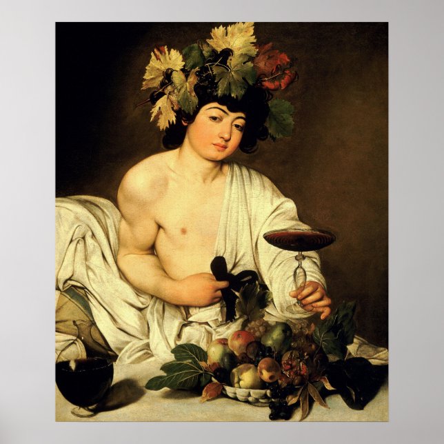 Affiche Bacchus (Bacco Adolescente) (Devant)