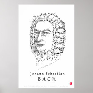 Affiche Bach Face à la musique