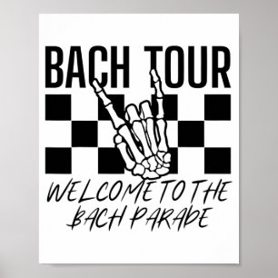 Affiche Bach Tour Bienvenue À Bach Parade Gothique Bachel