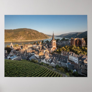 Affiche Bacharach am Rhein Allemagne