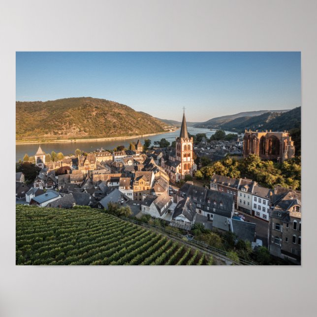 Affiche Bacharach am Rhein Allemagne (Devant)