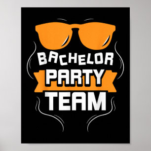 Affiche Bachelor Party Groom Bride _2