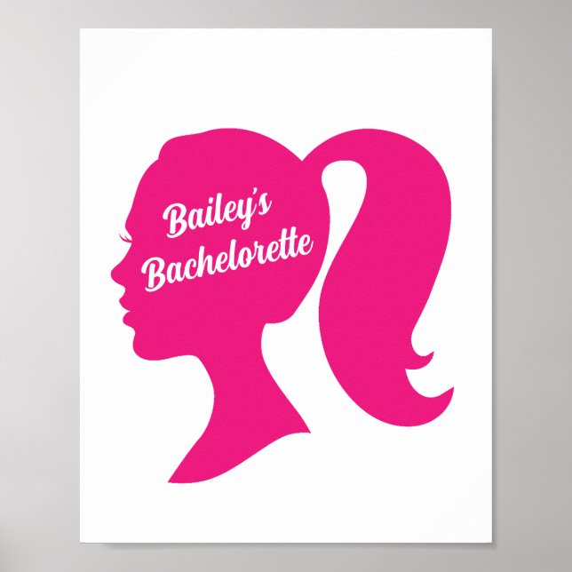 Affiche Bachelorette rose Party (Devant)