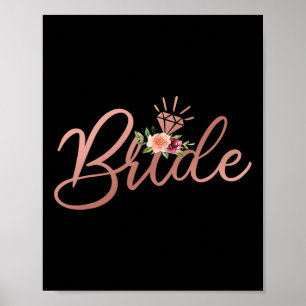 Affiche Bachelorette Wedding shower mariée Gif