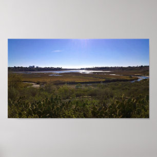 Affiche Back Bay, Newport Beach, Californie