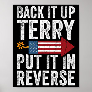 Affiche Back It Up Terry L'A Mis Dans L'Inverse Funky 4th 