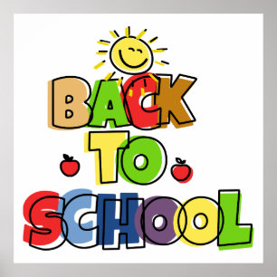 Affiche Back to school