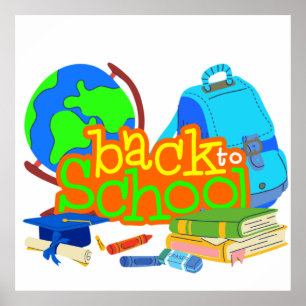 Affiche Back to school