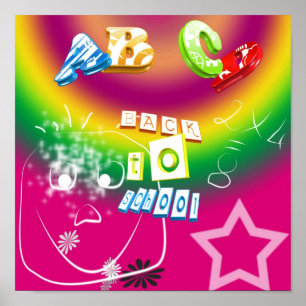 Affiche Back to school