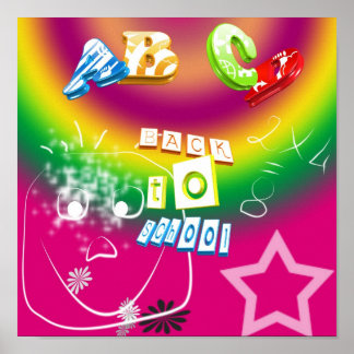Affiche Back to school