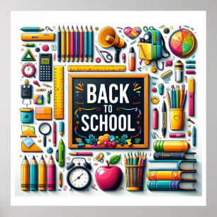 Affiche Back to school