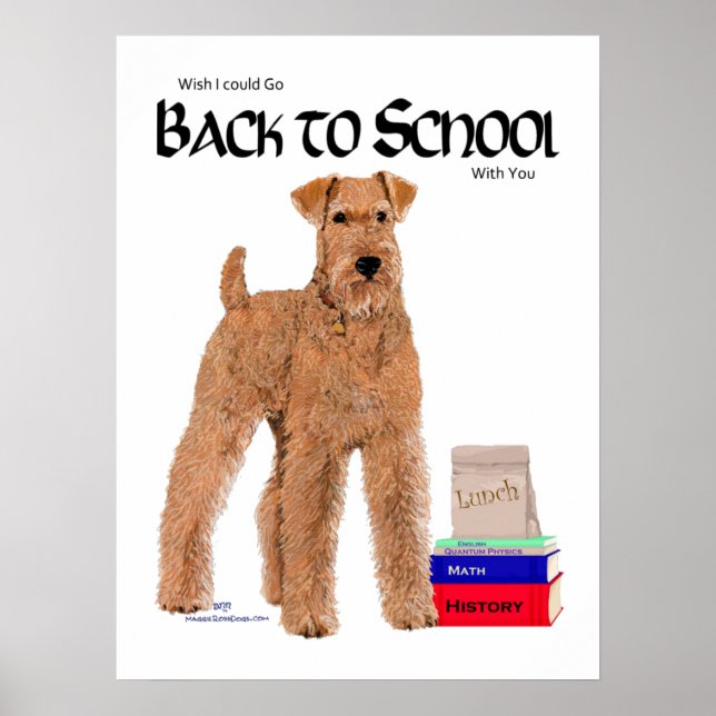 Affiche Back to school (Devant)