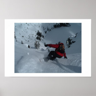 Affiche Backcountry Snowboard