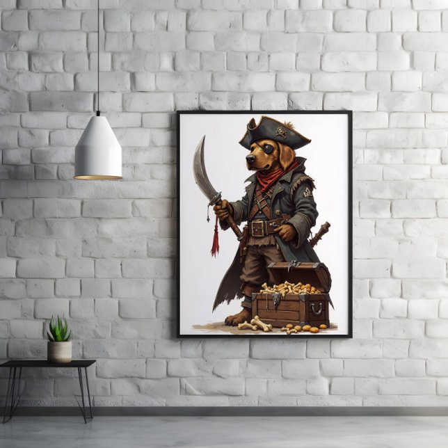 Affiche Bacon Ho! Le capitaine Sniffbeard revient (Créateur téléchargé)