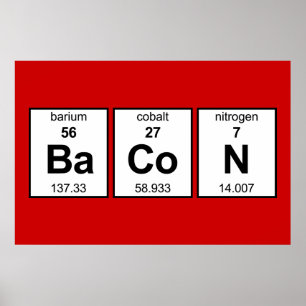 Affiche BaCoN Periodic Table