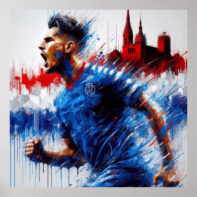 Affiche Bad Blue Boys and Experience Dinamo Zagreb (Devant)