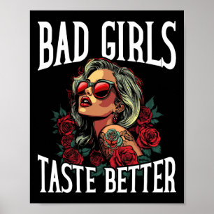 Affiche Bad Girls Goût Meilleur Amusant Adulte Tatouages H