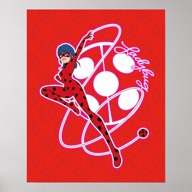 Affiche Badge Miraculous Ladybug (Devant)