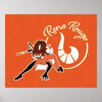 Badge Rena Rouge
