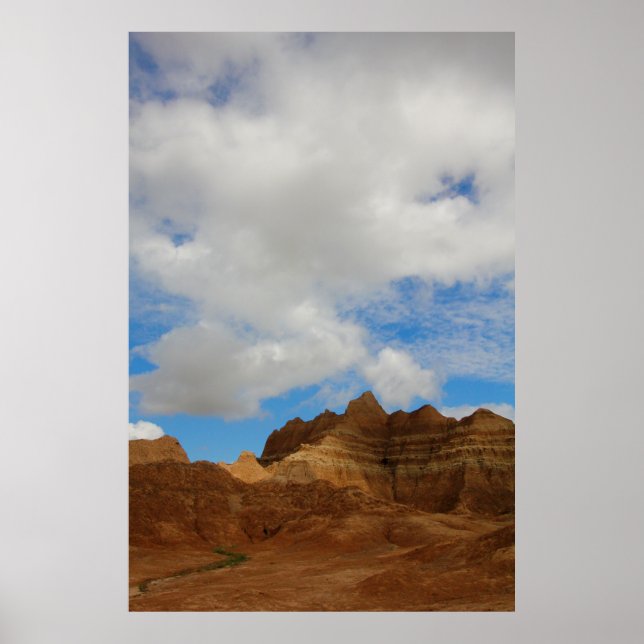 Affiche Badlands National Park, Dakota du Sud (Devant)
