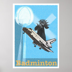 Affiche Badminton