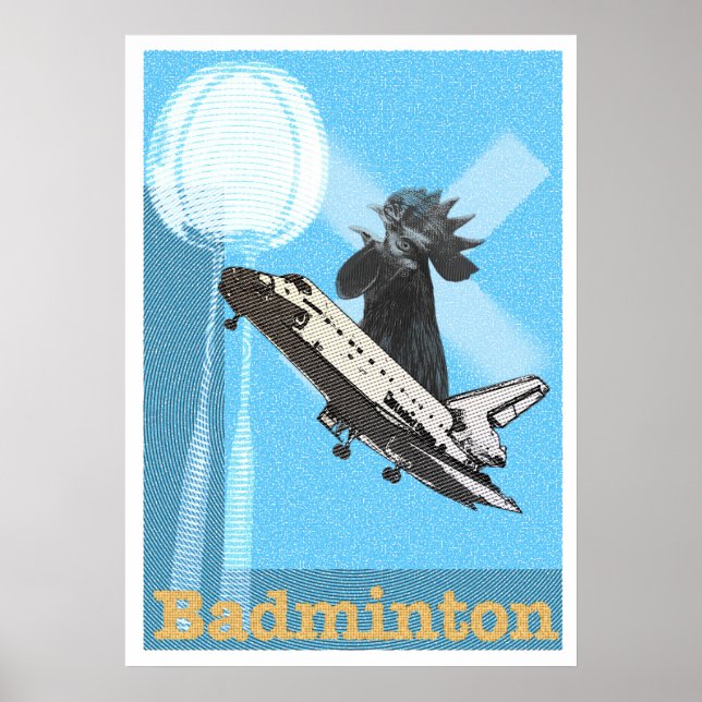 Affiche Badminton (Devant)