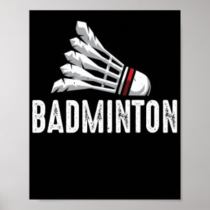 Affiche Badminton