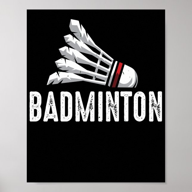Affiche Badminton (Devant)