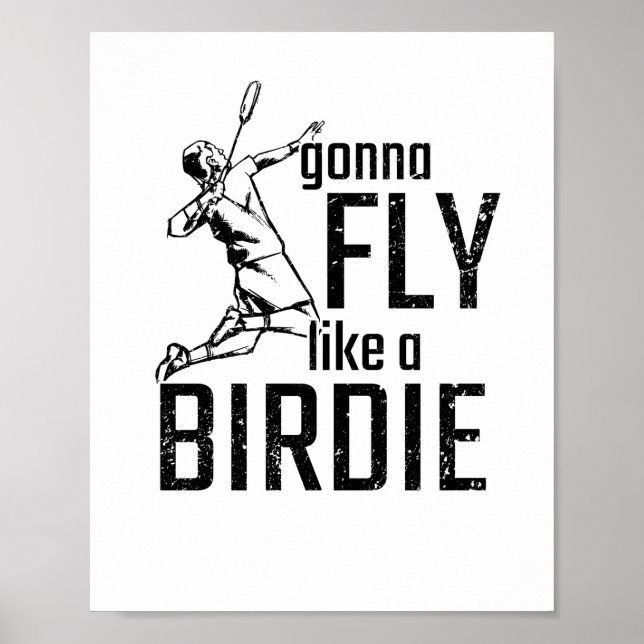 Affiche Badminton (Devant)