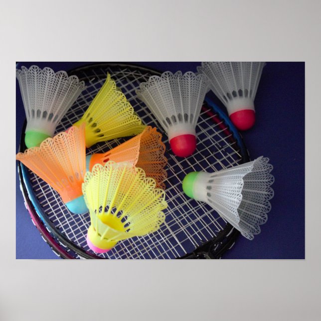 Affiche Badminton (Devant)