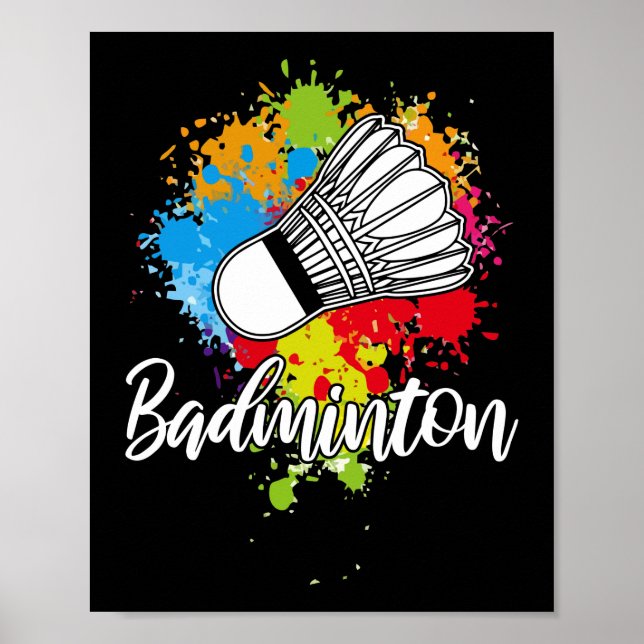 Affiche Badminton (Devant)
