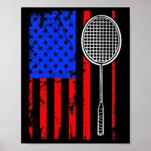 Affiche Badminton