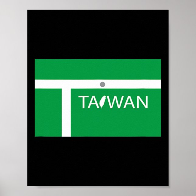 Affiche Badminton 2020 À Taïwan Dans Les Limites (Devant)