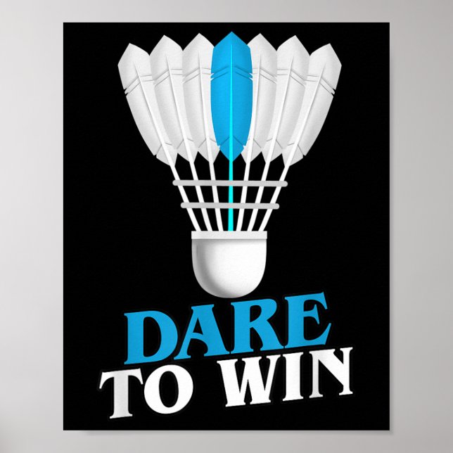 Affiche Badminton 3  (Devant)