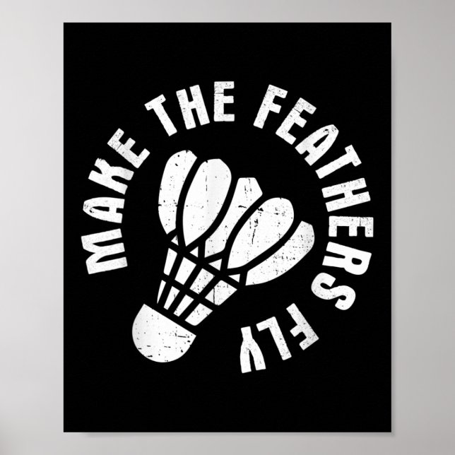 Affiche Badminton 4  (Devant)