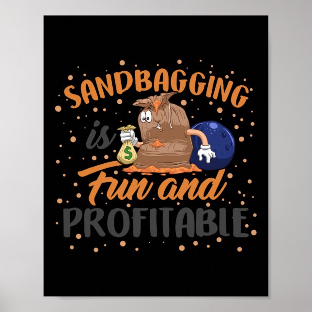Affiche Baguage de sandling Sandbagger Funny Money Team Ki (Devant)