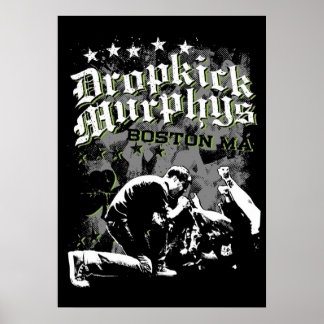 Affiche Baguette de dropkick Murphys TShirt rock murphy dr