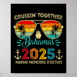 Affiche Bahamas Cruise 2025 Family Matching Cruise Bahamas