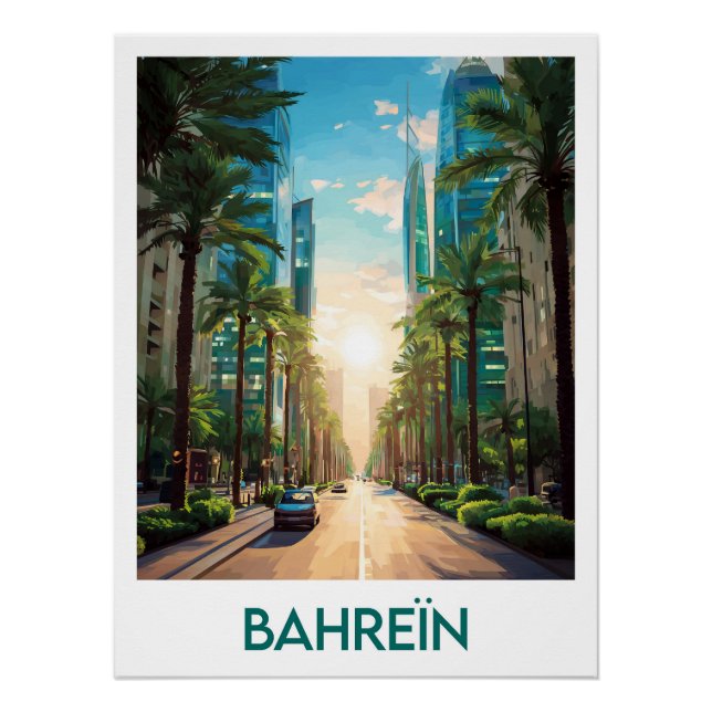 Affiche Bahreïn (Devant)